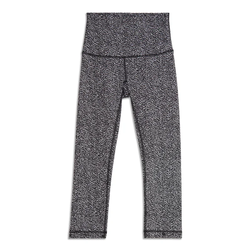 Stretch fit pants for comfort on the go -Wunder Under High Rise Crop - Resale