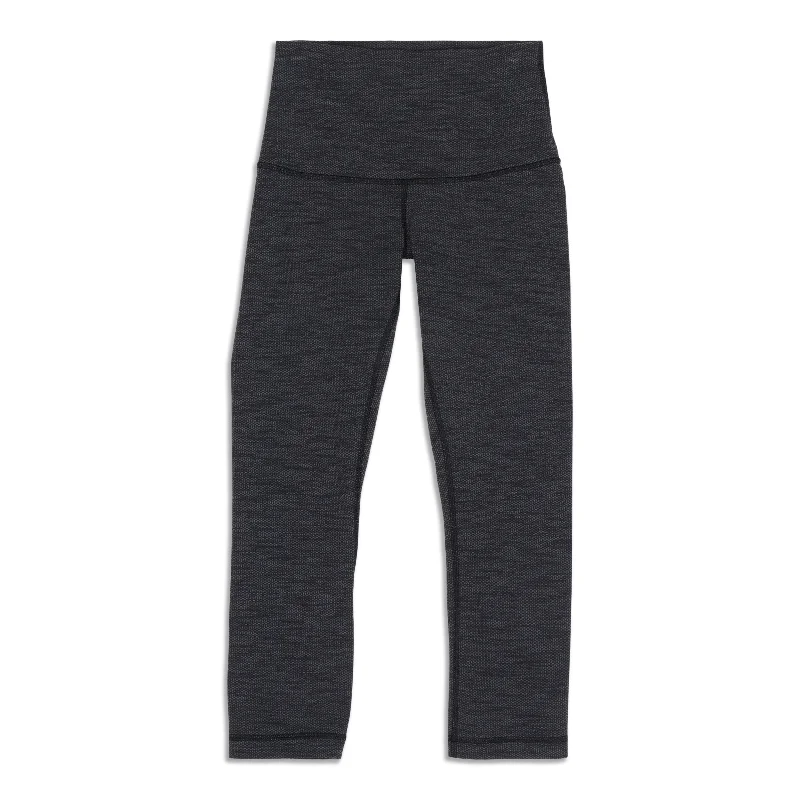 Comfortable elastic pants for all-day wear -Wunder Under High Rise Crop - Resale