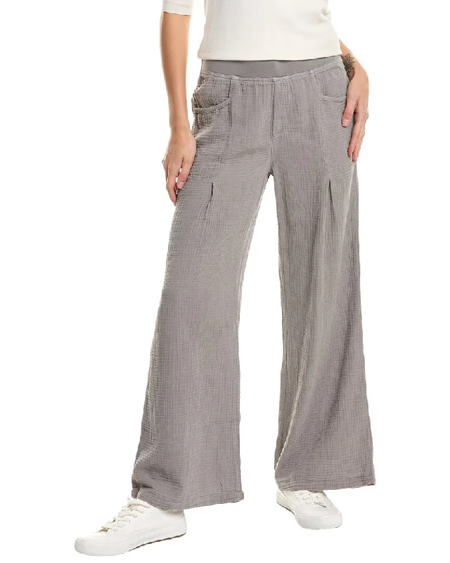 Casual jogger pants for comfort and style -XCVI Wilder Wide Leg Pant