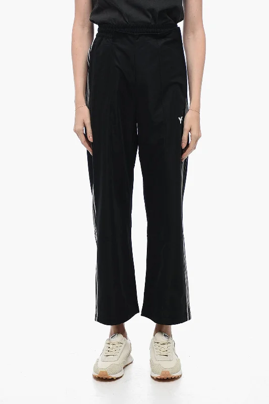 Modern skinny pants for sleek fashion -Y-3 by Yohji Yamamoto Logoed Double-layered Joggers